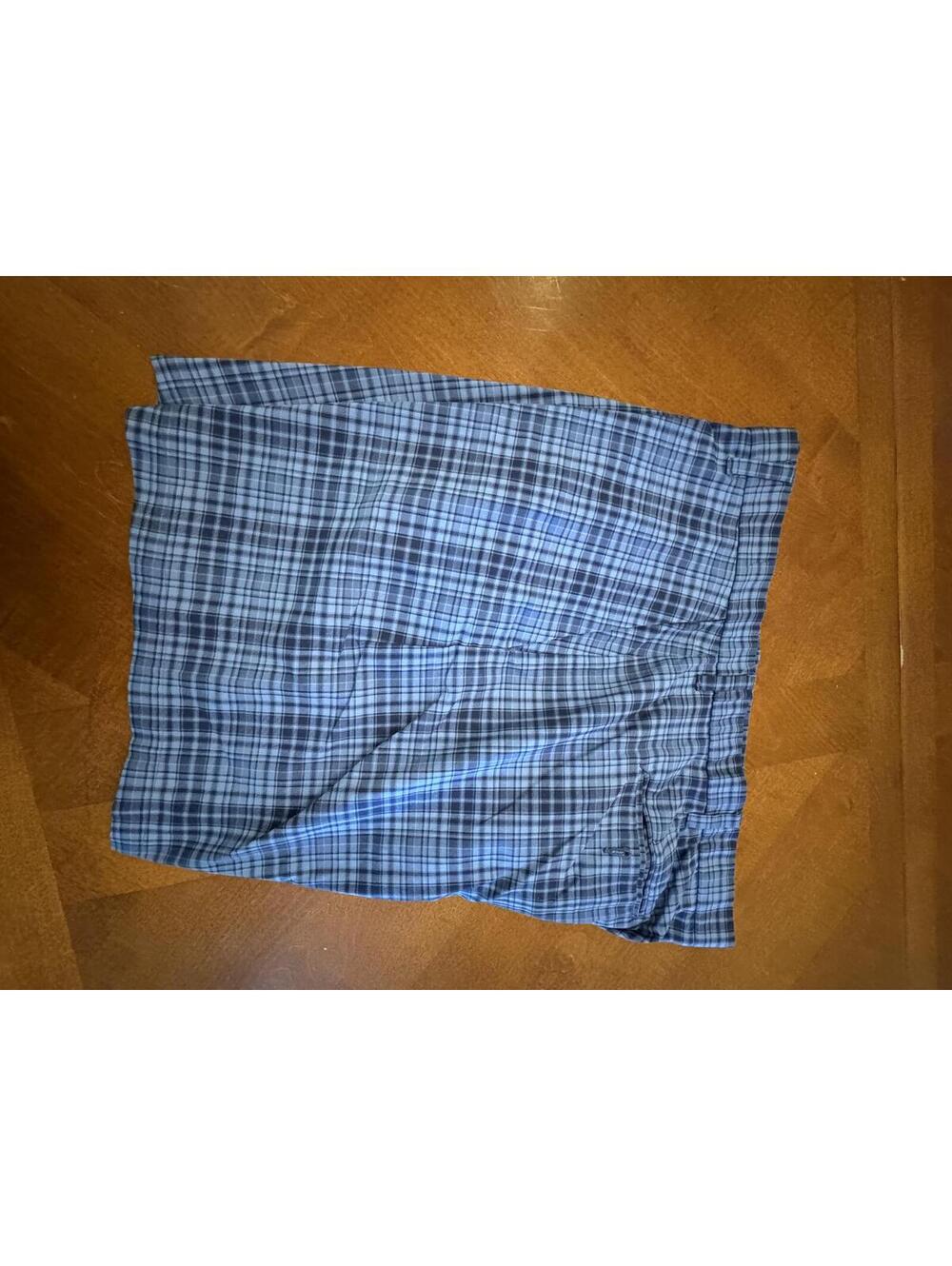 Callaway Blue Plaid Skirt Size 42